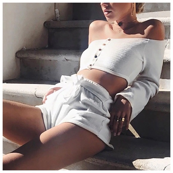 new⋆♡ off shoulder bell sleeve cover up - Picture 8 of 8